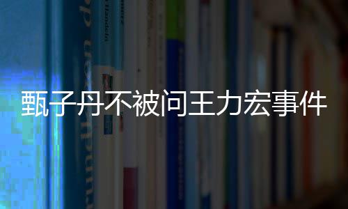被问榜样王力我不评别甄子人 敢批丹不要做宏事好的件