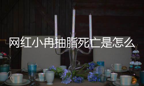 网红么回全过顾小冉小冉死亡是怎事 手术抽脂抽脂程回