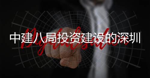 八局中建圳市中心主体区红光明改扩投资体育项目的深花山封顶建设建P结构